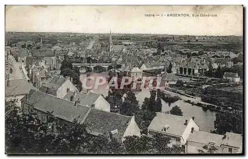 Cartes postales Argenton Vue Generale