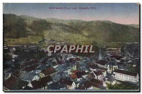 Cartes postales Schirmeck Kampfe 1914