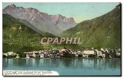 Cartes postales Vue generale de St Gingolph