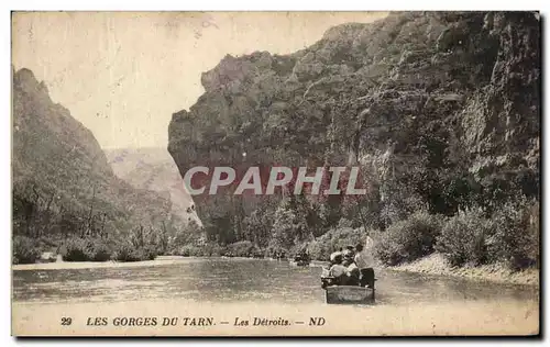 Ansichtskarte AK Les Gorges Du Tarn Les Detroits