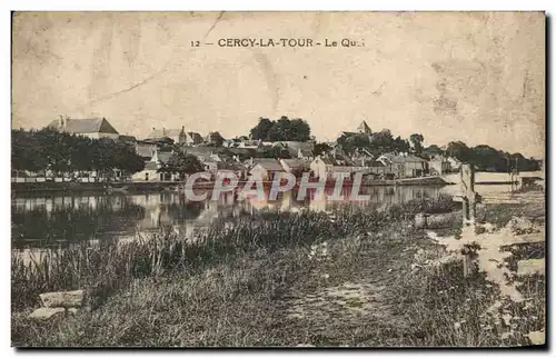 Cartes postales Cercy La Tour Le Quai