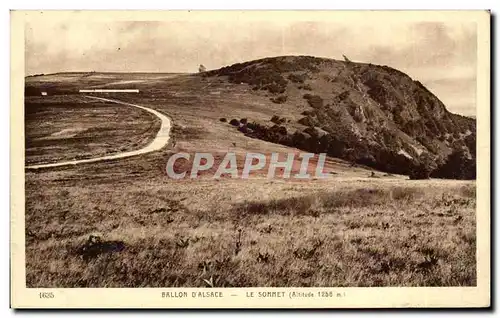 Cartes postales Ballon D&#39Alsace Le Sommet