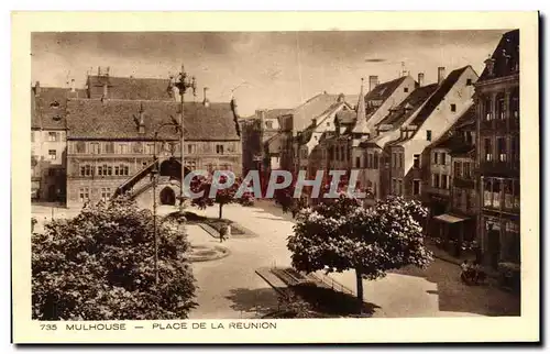 Cartes postales Mulhouse Place De La Reunion