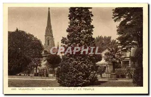 Cartes postales Mulhouse Square Steinbach Et Le Temple