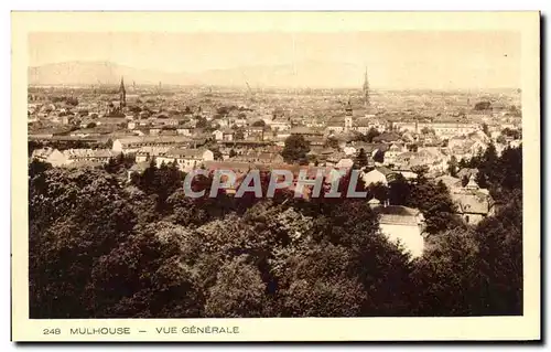 Cartes postales Mulhouse Vue Generale