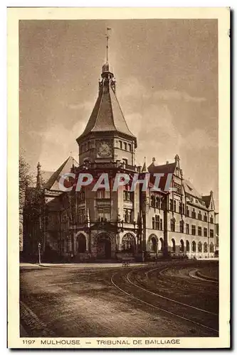 Cartes postales Mulhouse Tribunal De Bailliage