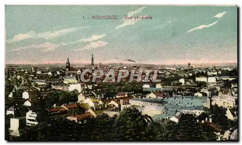 Cartes postales Mulhouse Vue Generale