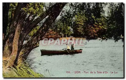 Cartes postales Lyon Parc De La Tete d&#39Or Le Lac