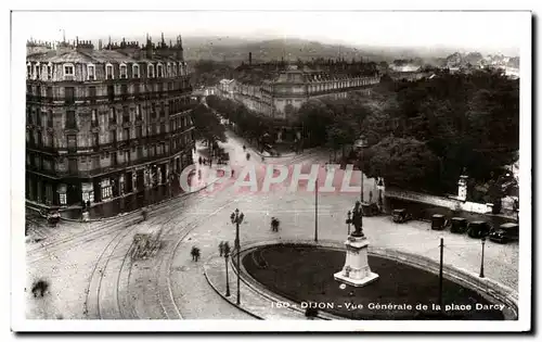 Cartes postales Dijon Vue Generale de la Place Darcy