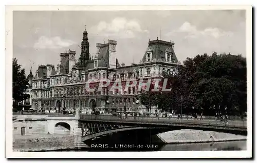 Cartes postales Paris L&#39Hotel de Ville