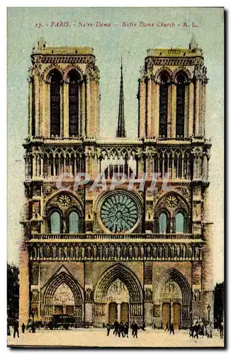 Cartes postales Paris Notre Dame