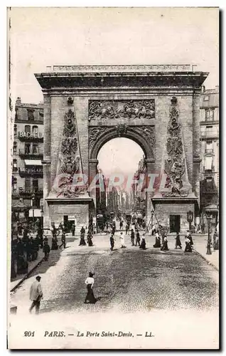 Cartes postales Paris La Porte Saint Denis