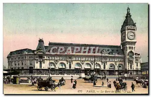 Cartes postales Paris La Gare De Lyon