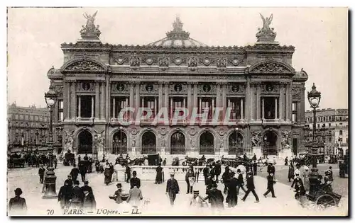 Cartes postales Paris L&#39Opera