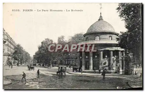 Ansichtskarte AK Paris Le Parc Monceau La Rotonde