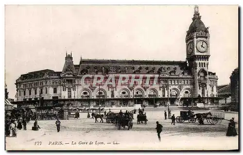 Cartes postales Paris La Gare De Lyon