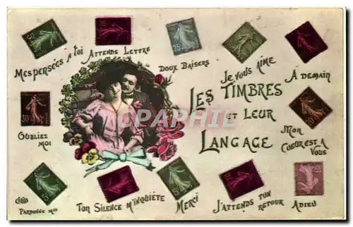 REPRO Les Timbres Et Leur Langage Semeuse