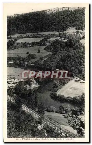 Cartes postales Pont De Roide Le Doube A La Roche