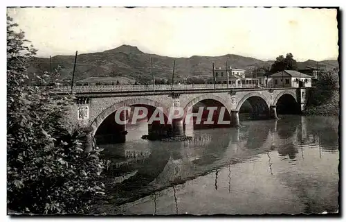 Moderne Karte Hendaye Frontiere Franco Espagnole Le Pont International