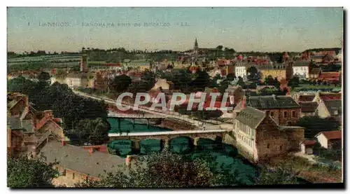 Cartes postales Lannion Panomama pris De Buzalzo