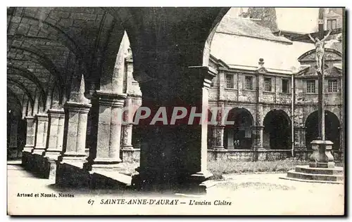 Cartes postales Saint Anne D&#39Auray L&#39ancien cloitre