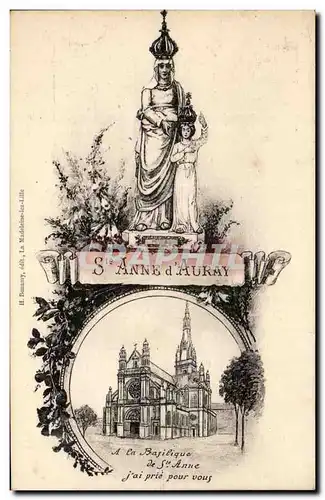 Cartes postales Ste Anne d&#39Auray Basilique Ste Anne