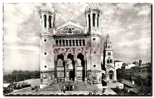 Ansichtskarte AK Lyon Basilique Notre Dame de Fourviere la Facade