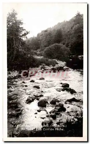 Cartes postales Le Chambon sur Lignon Un coin de peche