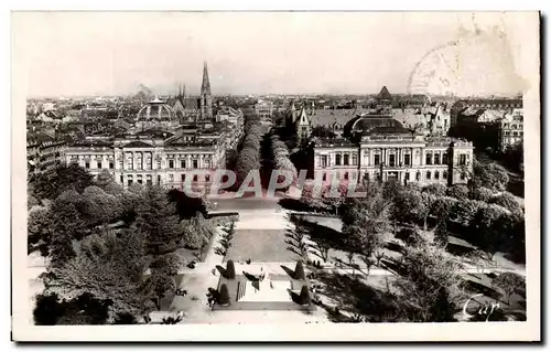 Cartes postales moderne Strasbourg Vue vers l'universite