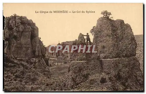 Ansichtskarte AK le Cirque de Moureze Le Col du Sphinx