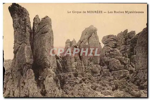 Ansichtskarte AK Le Cirque de Moureze Les roches mysterieuses