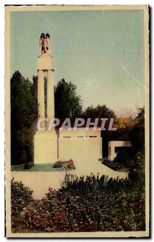 Cartes postales Valence Monument des morts Militaria