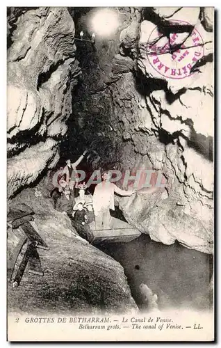 Cartes postales Grottes De Betharram Le Canal De Venise