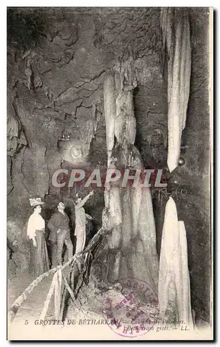 Cartes postales Grottes De Betharram Colonne Des Palmiers