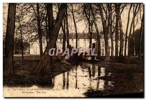 Cartes postales Le Chateau De La Malmaison Le Parc