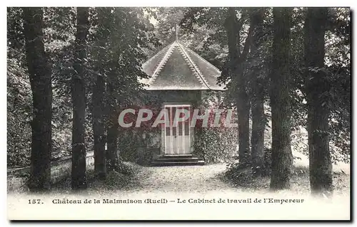 Ansichtskarte AK Chateau De La Malmaison Le Cabinet De Travail De l&#39Empereur