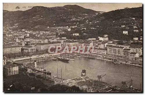 Cartes postales Nice Le port Bateaux