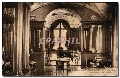 Cartes postales Le Chateau de La Malmaison La Bibliotheque