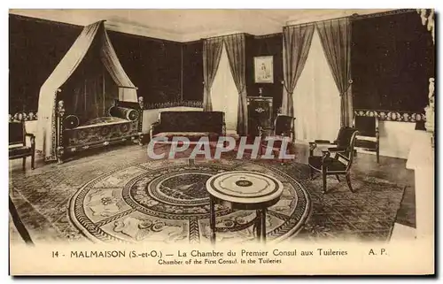 Ansichtskarte AK Malmaison La Chambre de premier Consul aux Tuileries