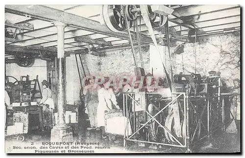 REPRO Roquefort Soc anon des Caves et des Prod reunis Pigueuses et Brosseuses