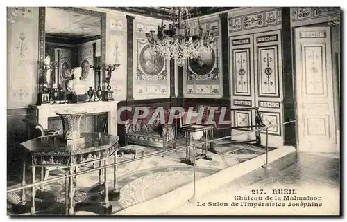 Cartes postales Rueil Chateau de la Malmaison Le Salon de I'Imperatrice Josephine