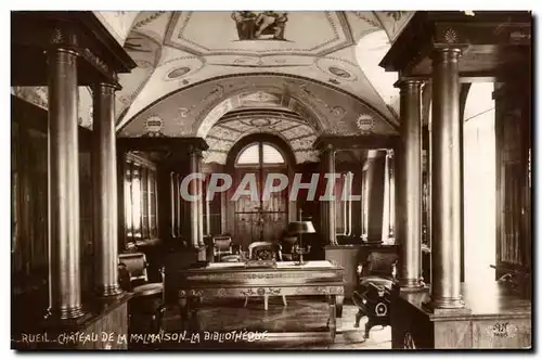 Ansichtskarte AK Rueil Chateau De La Malmaison La Bibliotheque