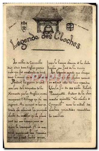 Cartes postales Legende des Cloches Corneville