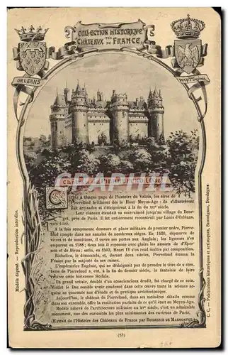 Cartes postales Pierrefonds Chateau