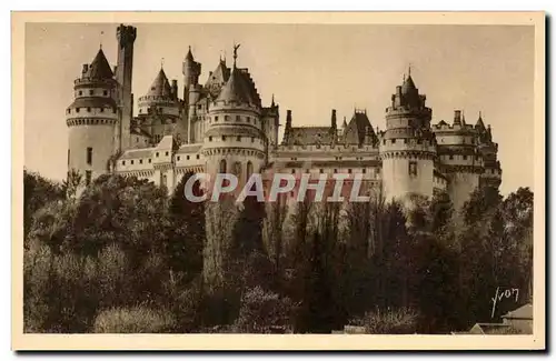 Cartes postales Pierrefonds Le Chateau cote Est