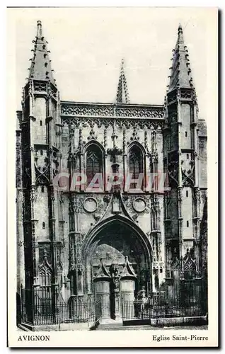 Ansichtskarte AK Avignon Eglise Saint Pierre