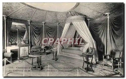 Cartes postales Chambre a L'imperatrice Jonephine au Chateau de la Malmaison