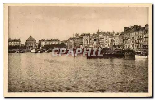 Ansichtskarte AK La Douce France Le Havre Le bassin du Commerce Bateaux