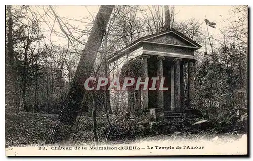 Cartes postales Chateau De La Malmaison Le Temple de l&#39Amour