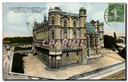 Cartes postales St Germain en Laye Vue d&#39Ensemble du Chateau